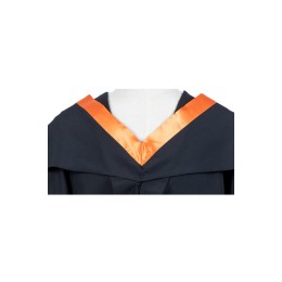 訂印香港樹仁大學學士社會工作業畢業袍 黑色方帽 橘色色肩帶披肩 DA240 訂印香港樹仁大學學士社會工作業畢業袍 黑色方帽 橘色色肩帶披肩 DA240